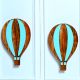 Handcrafted Acacia Wood Hot Air Handle Pair